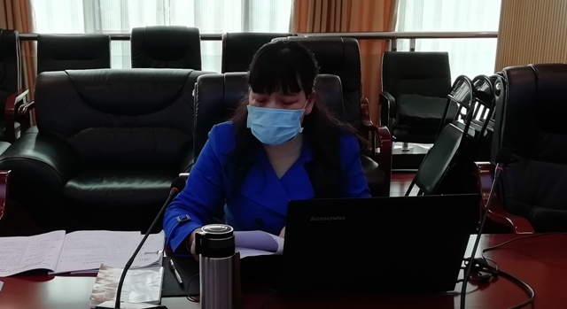 党委委员、组织部部长王颖梅进行填报培训和工作部署.jpg